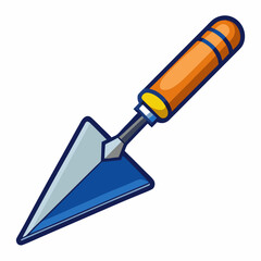 trowel isolated on white background