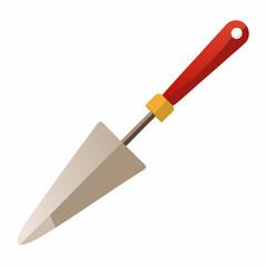 trowel isolated on white background