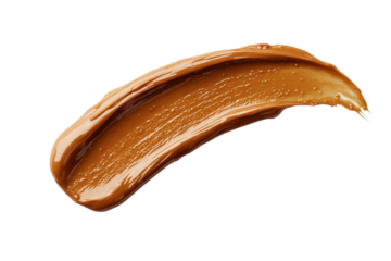 Caramel spread on black back