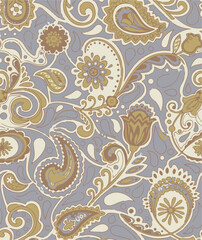 paisley textile pattern design texture,paisley textile pattern design, Magical Traditional Paisleys Seamless Pattern for wallpaper design or fabric textile printing.vector