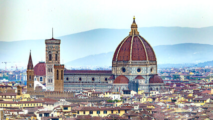 Obraz premium Florence Firenze city in toscana North Italy