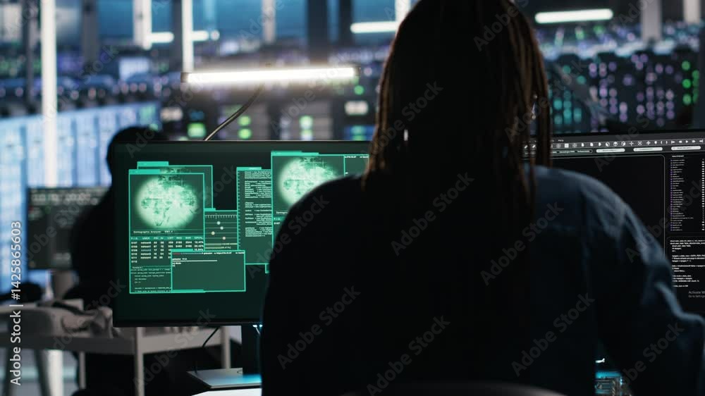 Poster server hub admin responds to cyberattack attempting to access confidential data while securing hardw
