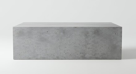 Modern concrete coffee table design