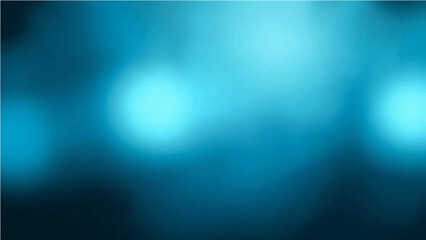 White teal blue black blurred abstract gradient on dark grainy background glowing light header poster banner backdrop