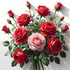 A highly detailed and realistic set of roes