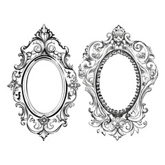 vintage-style frame