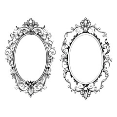 vintage-style frame