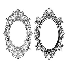 vintage-style frame