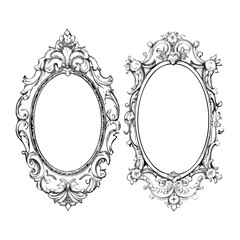 vintage-style frame