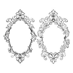 vintage-style frame