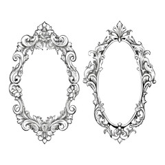 vintage-style frame