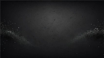 Dark gray grainy background, black white noise texture monochrome minimal grunge banner, header poster backdrop design