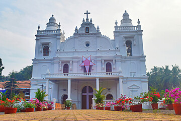 Our Lady of Gloria Church, Varca, Goa, India.