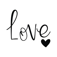 word love illustration