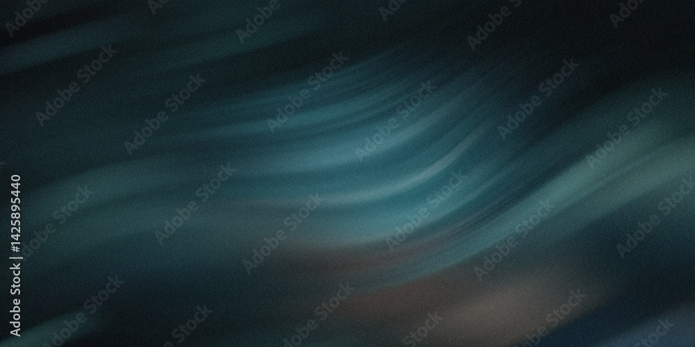 Poster an ethereal view of swirling clouds in shades of blue and gray creating a dreamlike abstract scene