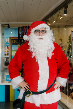 man in santa suit