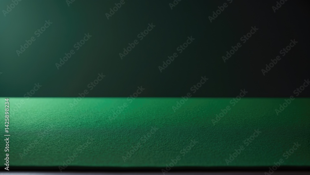 Poster black and green abstract textured background with color gradient and dark matte finish, suitable for