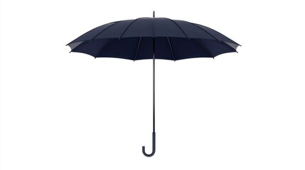 Dark blue umbrella, classic style