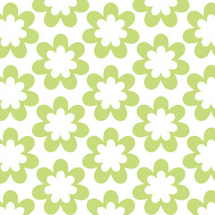 seamless pattern with flowers