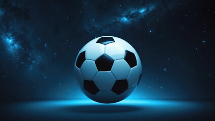 Fototapeta premium Soccer ball and ball game concept