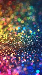 Naklejka premium Colorful bokeh background