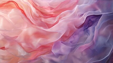 Obraz premium Pushing dreamy thread element on a pastel motion backdrop