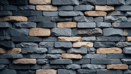 Fototapeta premium Detailed close-up of brick background texture