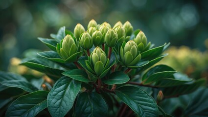 Obraz premium Euphorbia hirta: a beautiful natural herb and asthma-plant from tropical gardens