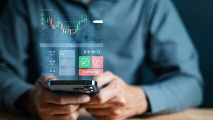 Stock invest trade graph. Invest economy chart financial. Finance analysis.
