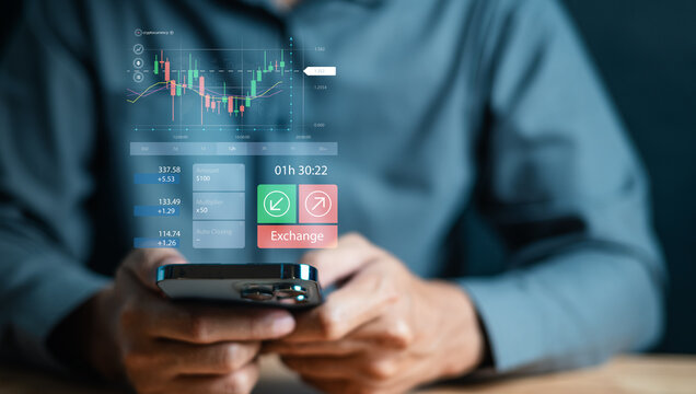Stock invest trade graph. Invest economy chart financial. Finance analysis.