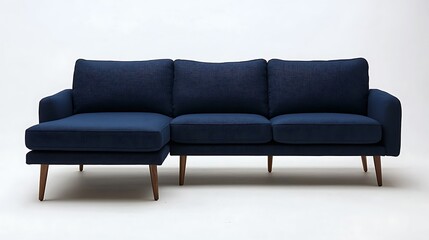 Obraz premium Colorful Sofa L-Shape, two seater, sofa bed, isolated on white background