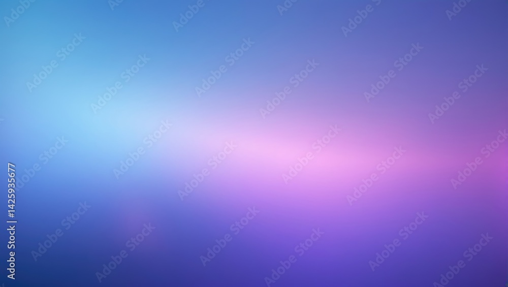 Poster Vivid color gradient backdrop with defocused neon glow and luminous light flare