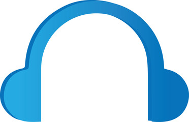 Flat Headphone Clipart Collection