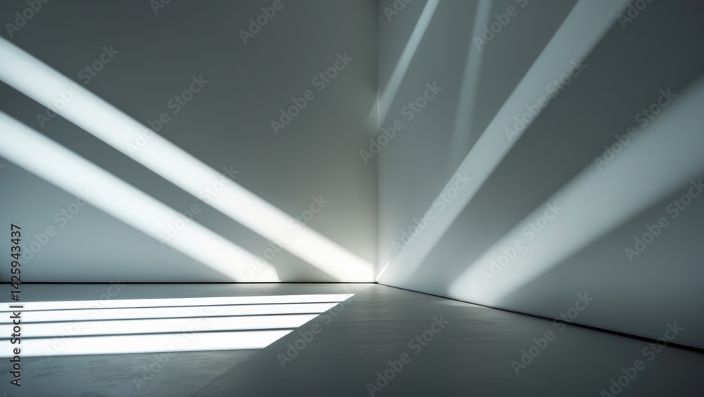 Aufkleber background of illuminated diagonal abstract straight parallel lines