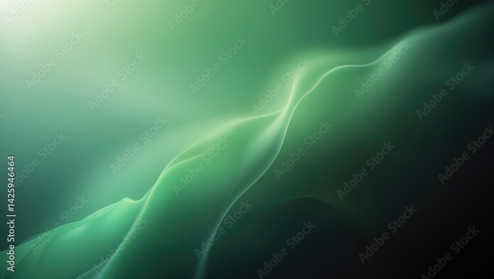 Poster Vibrant abstract backdrop with glowing blur and diffused radiance