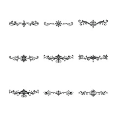 Obraz premium calligraphic design element