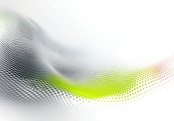 Abstract wave design with dotted patterns