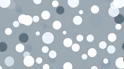 Abstract Grey Circle Background.