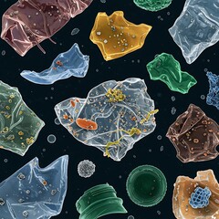 Microplastic Illustration