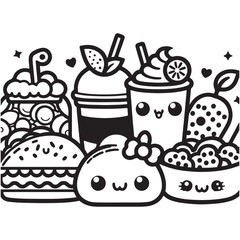 fast food collection