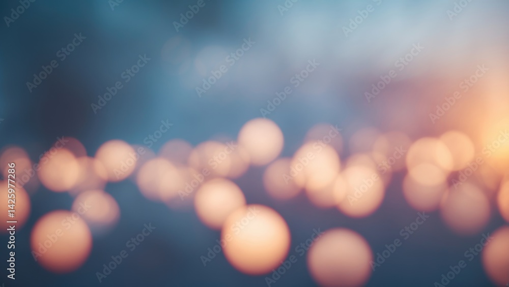 Aufkleber background with abstract blurred gradient and light effects