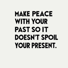 Insightful words encourage resolving past hurts to embrace present fully fostering mental wellness in a thoughtful design promoting healing