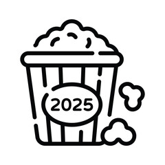 A well crafted linear style icon of winter book