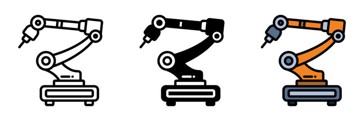 Industrial Robot Arm is a mechanical arm used for welding, painting, or material handling in factories.