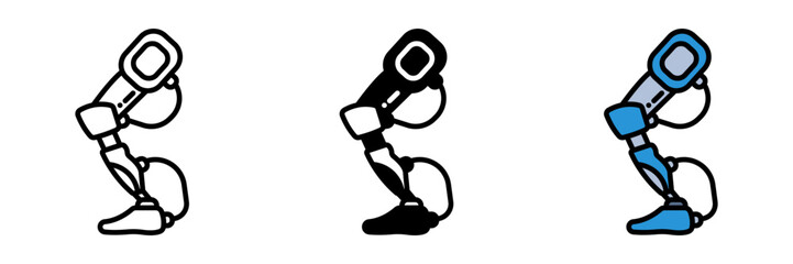 Robotic Leg is a motorized limb designed to restore mobility for individuals with lower-limb amputations.