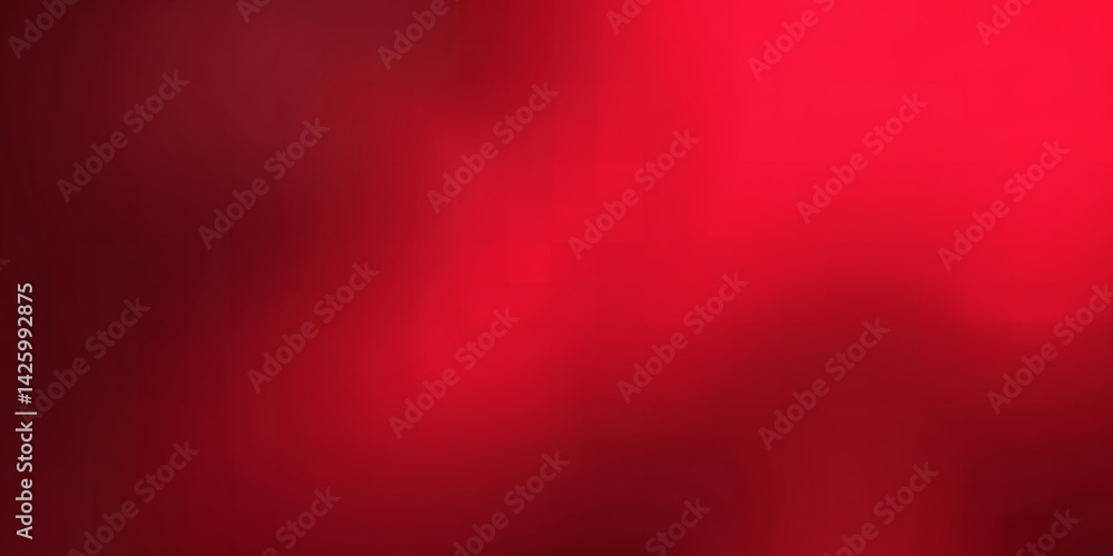 Poster a blurred background gradient from dark red to bright red creating a soft and smooth effect