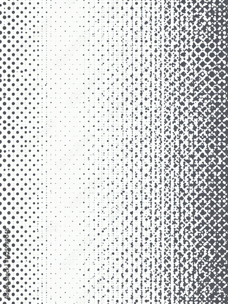 Poster A Repeating Pattern Of Halftone Dots Can Create A Textured Background Effect In Graphic Design Projects.