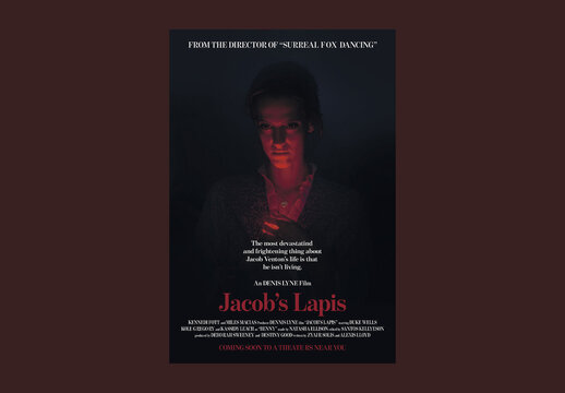 Old Film Poster Mockup