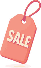 Unique sales icon completely editable colors