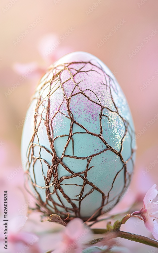 Poster abstract colorful background with blended pastel colors creates a soft smooth visual texture for des
